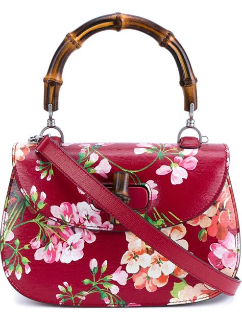 gucci shoulder bag with flowers|Gucci botanical shoulder bag floral.